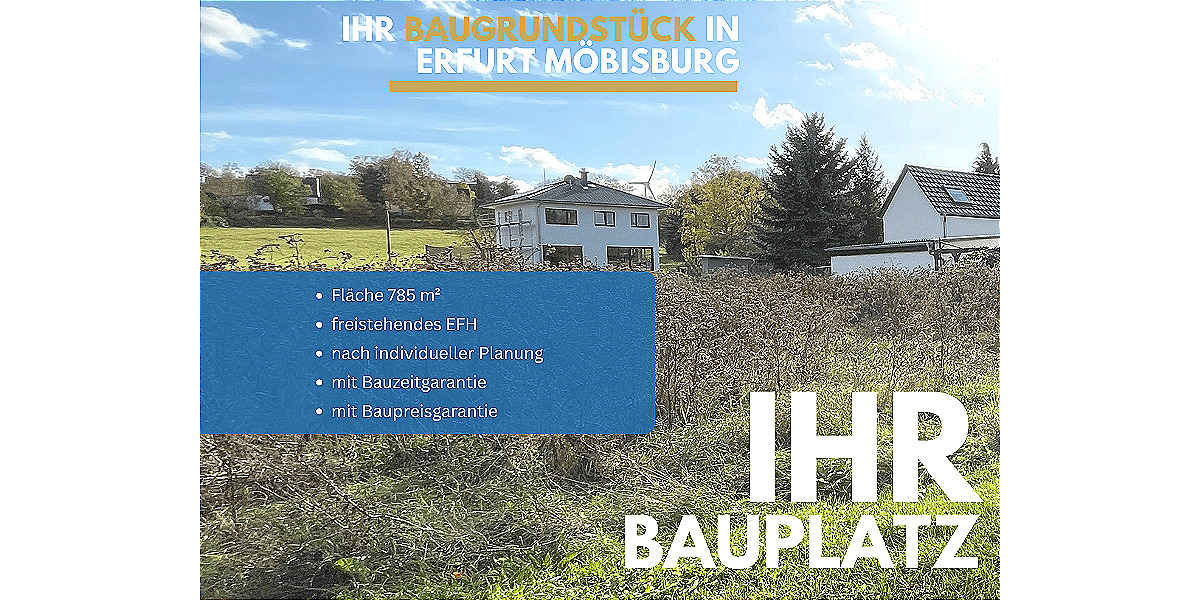 Grundstück Erfurt Möbisburg-Rhoda - 210.000&euro; | Angebot:26805774