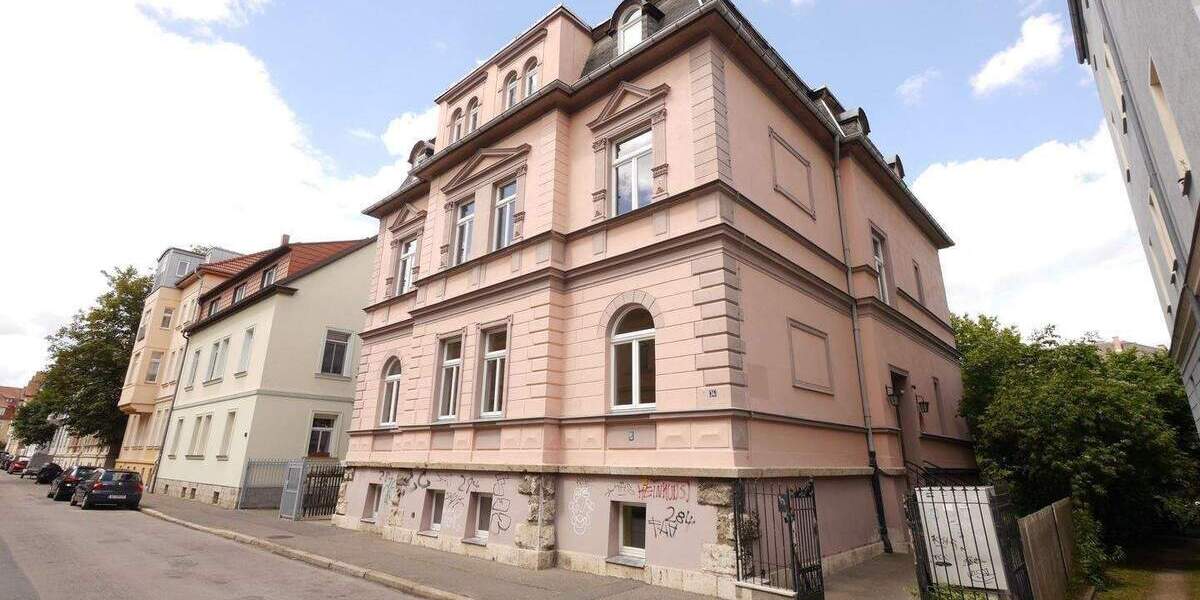 Etagenwohnung Weimar Westvorstadt - 2 Zimmer, 41 m&sup2;, 375&euro; | Angebot:25927308
