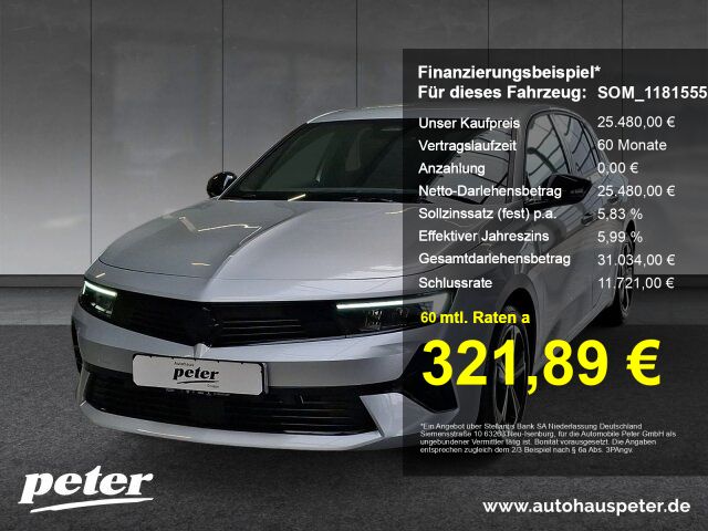 Opel Astra 11.515 km 25.480 &euro; Erfurt 99086