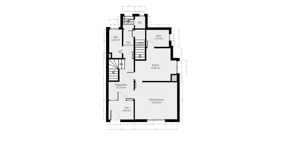 Doppelhaushälfte Geratal - 5 Zimmer, 92 m&sup2;, 63.000&euro; | Angebot:24091336