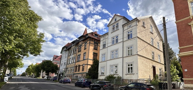 Oben wohnen. Zentral leben. Dachgeschosswohnung in Gotha. - Dachgeschoßwohnung Gotha | Angebot:26730904