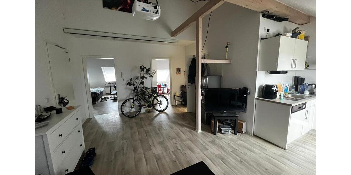 Dachgeschoßwohnung Erfurt Johannesvorstadt - 3 Zimmer, 57 m&sup2;, 550&euro; | Angebot:25377418