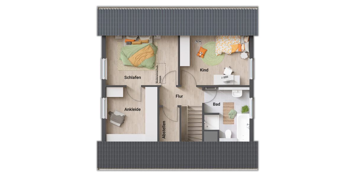 Einfamilienhaus Großfahner - 4 Zimmer, 119 m&sup2;, 242.020&euro; | Angebot:25700361