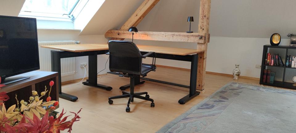Dachgeschoßwohnung Erfurt Johannesvorstadt - 2 Zimmer, 90 m&sup2;, 1.350&euro; | Angebot:27637968