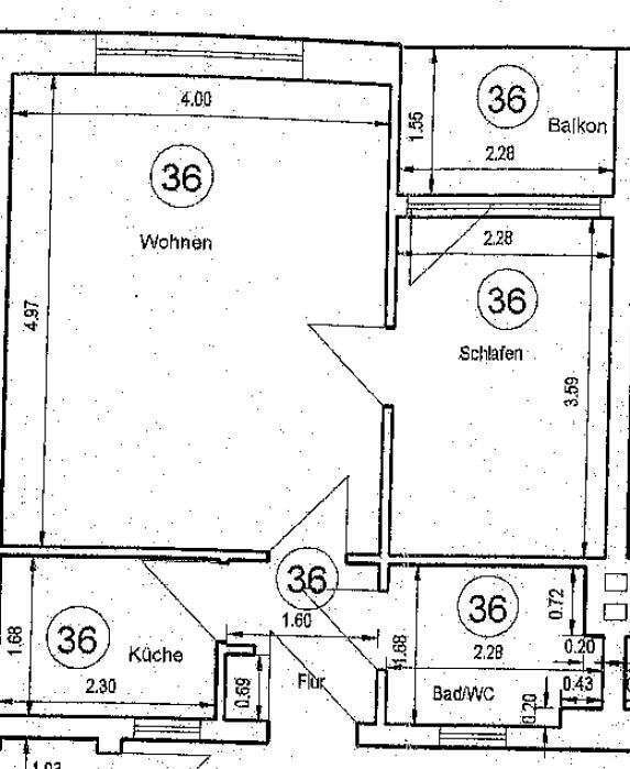 Provisionsfrei! 2-Zi.-Wohnung mit Wintergarten im Herzen von Erfurt! fast 5% Rendite möglich 2 zimmer