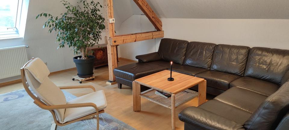 Dachgeschoßwohnung Erfurt Johannesvorstadt - 2 Zimmer, 90 m&sup2;, 1.350&euro; | Angebot:27637968