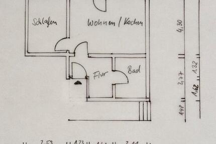 Charmante 2-Raum-Wohnung mit Balkon – zentrumsnah 2 zimmer