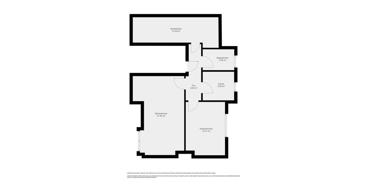 2-Raumwohnung, Grubenstr. 9, Erfurt 2 zimmer