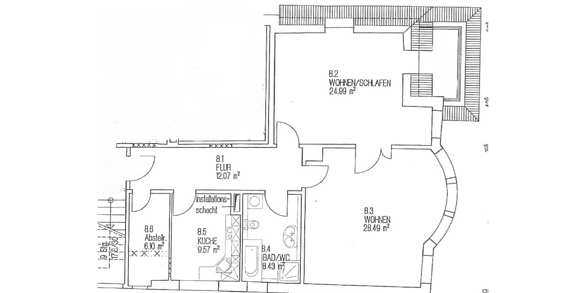 Liebevolle Altbauwohnung - Etagenwohnung Gotha Bertha von Suttner Straße | Angebot:27100715