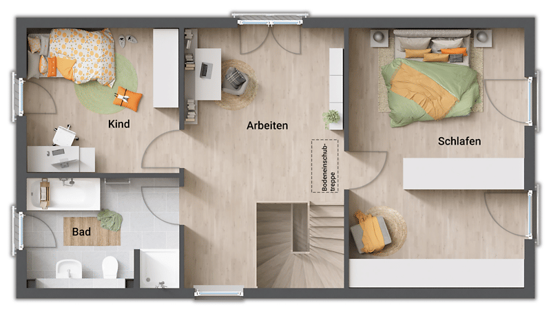 Einfamilienhaus Erfurt Molsdorf - 4 Zimmer, 129 m&sup2;, 398.900&euro; | Angebot:26844053