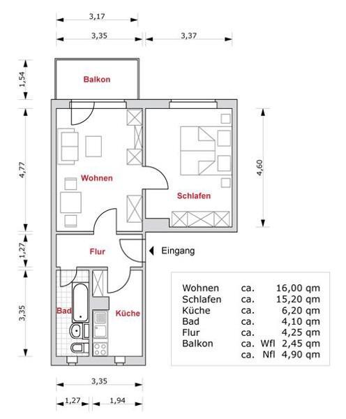 Sie haben Ihre Möbel, wir Ihre Wohnung zimmer